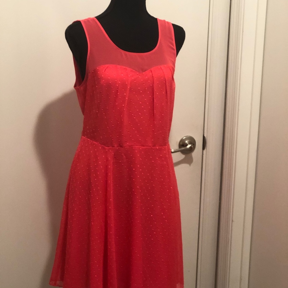 Coral women’s dress